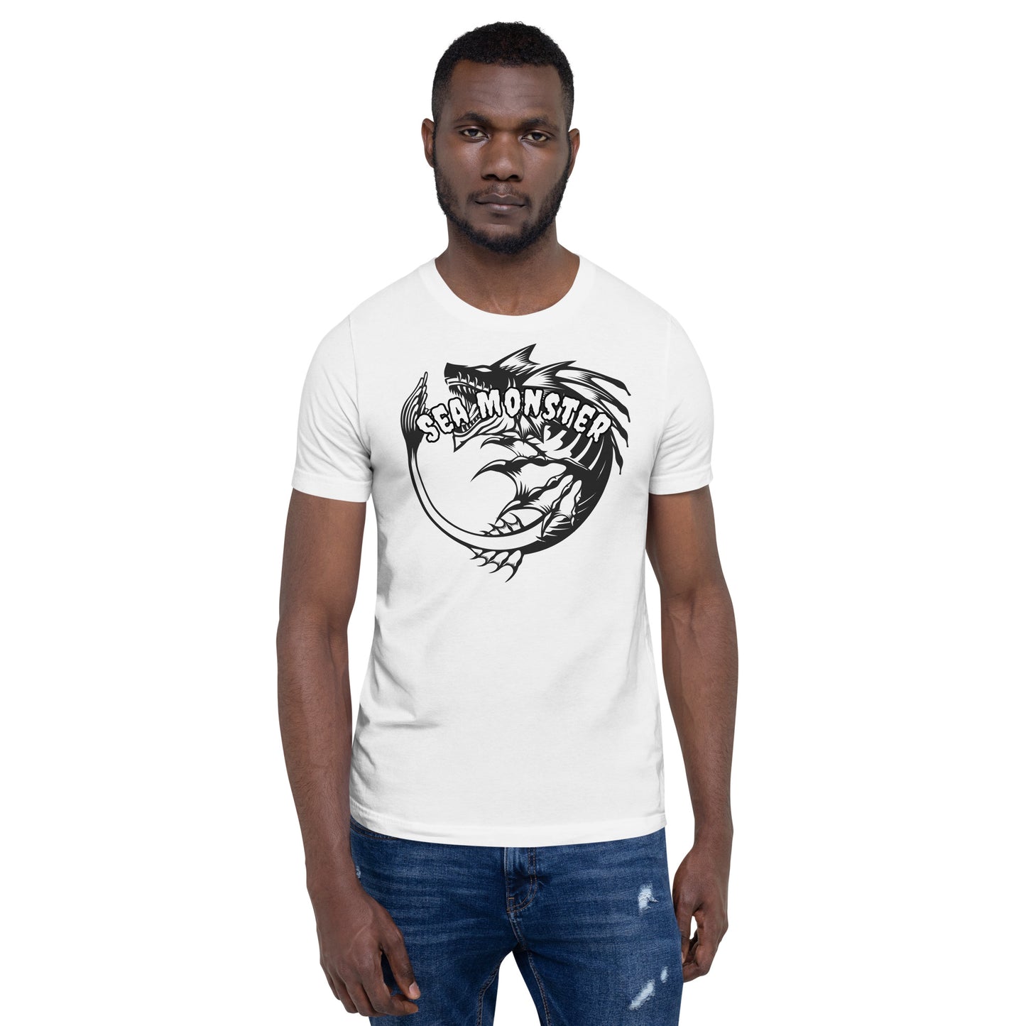 Unisex t-shirt –Black Sea Monster