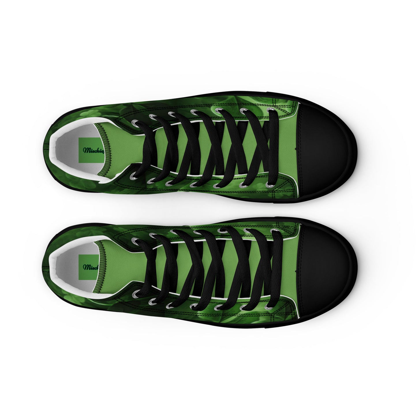 Women’s high top canvas shoes - Shamrock Style