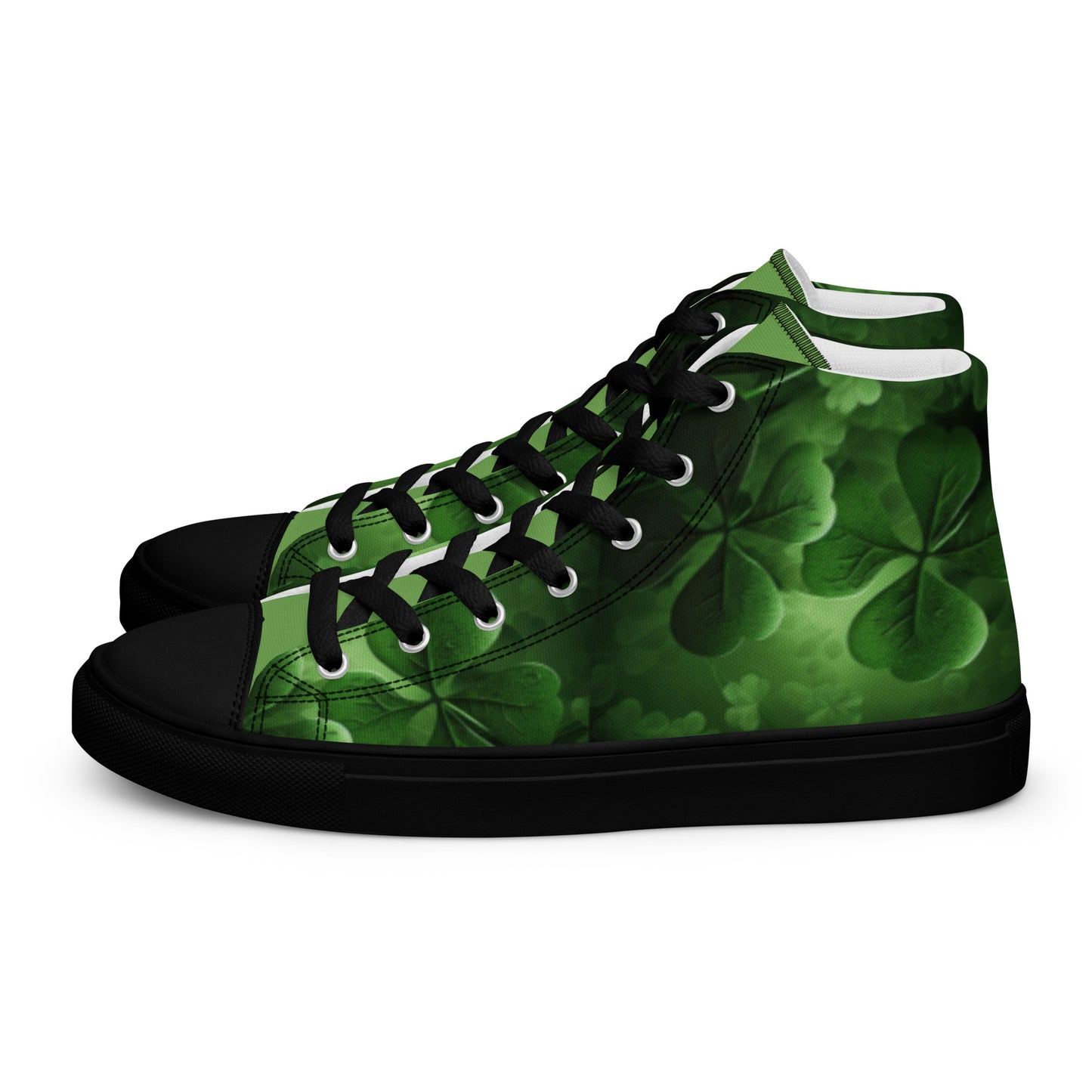 Women’s high top canvas shoes - Shamrock Style