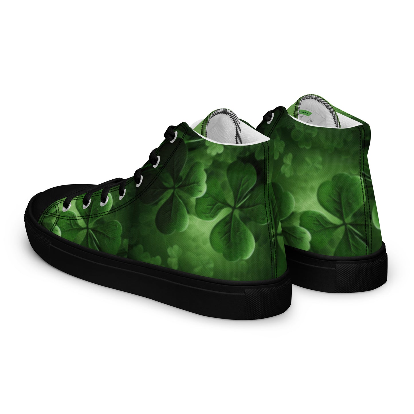 Women’s high top canvas shoes - Shamrock Style