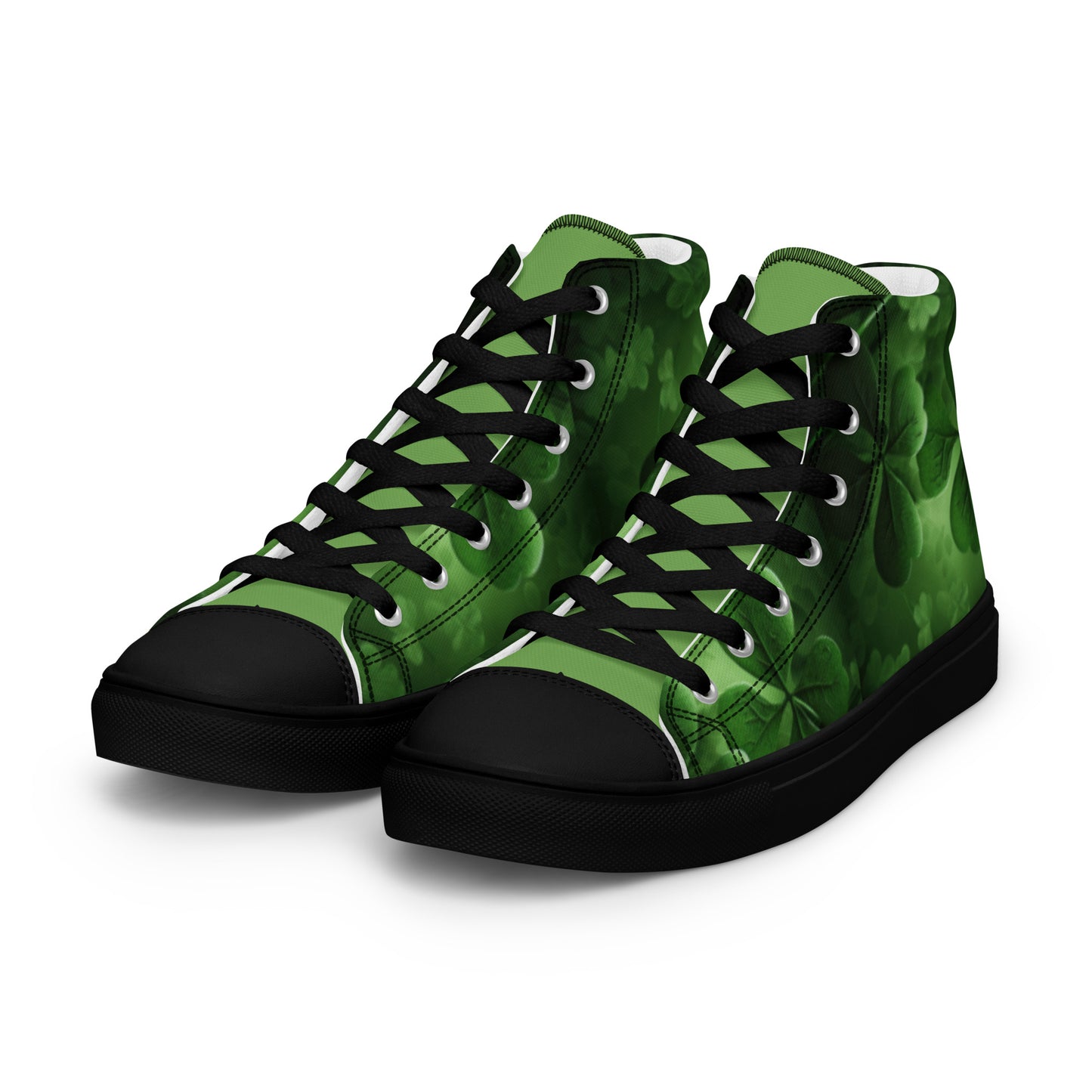 Women’s high top canvas shoes - Shamrock Style