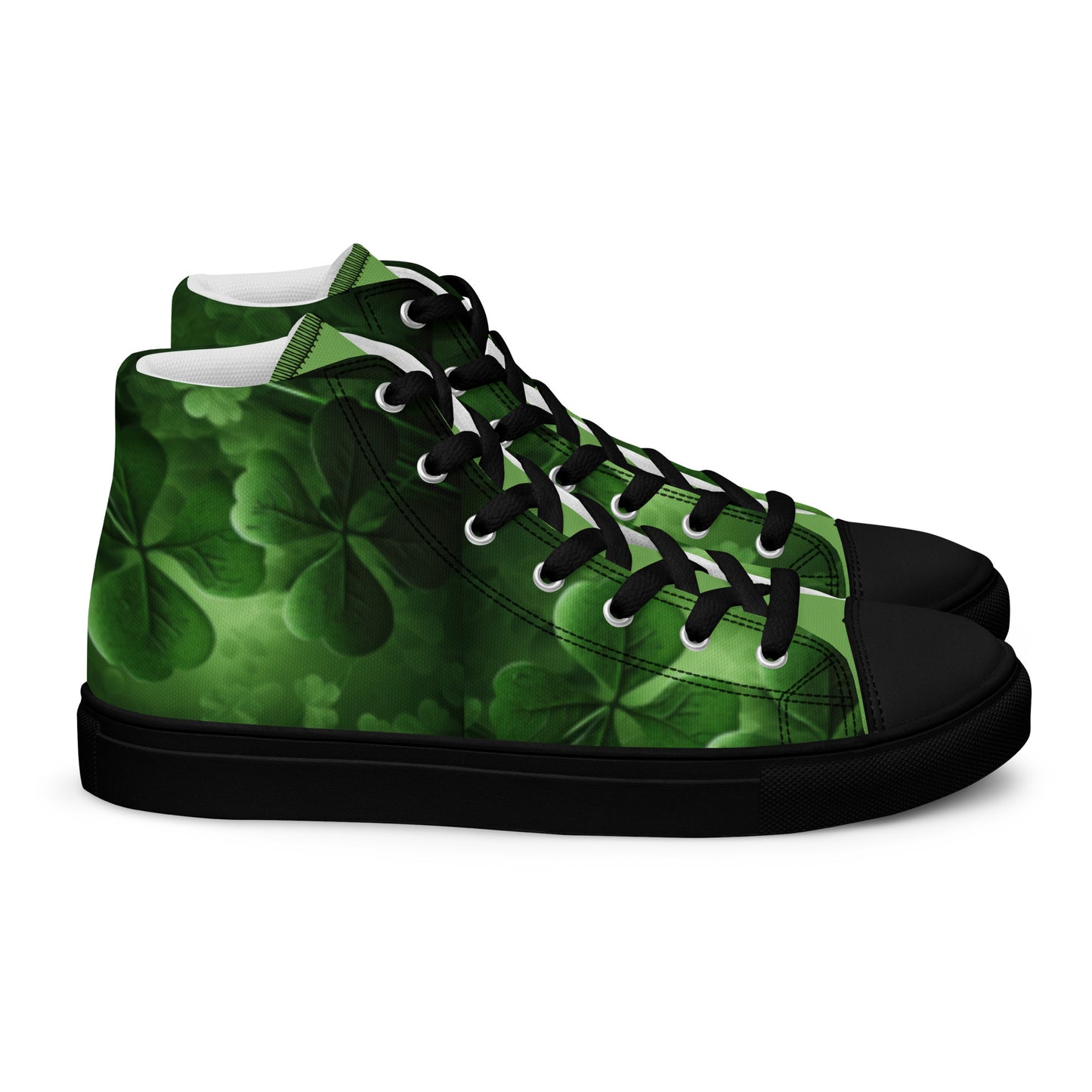 Women’s high top canvas shoes - Shamrock Style