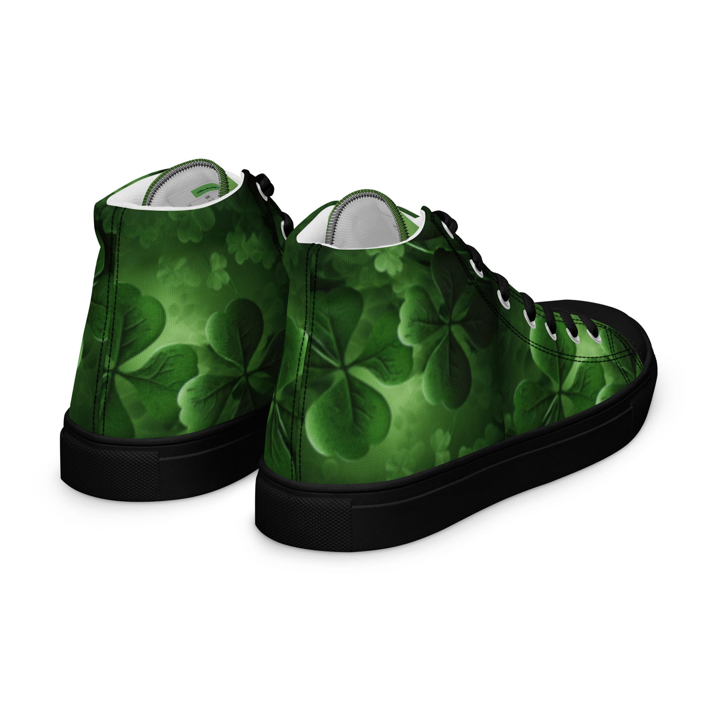 Women’s high top canvas shoes - Shamrock Style