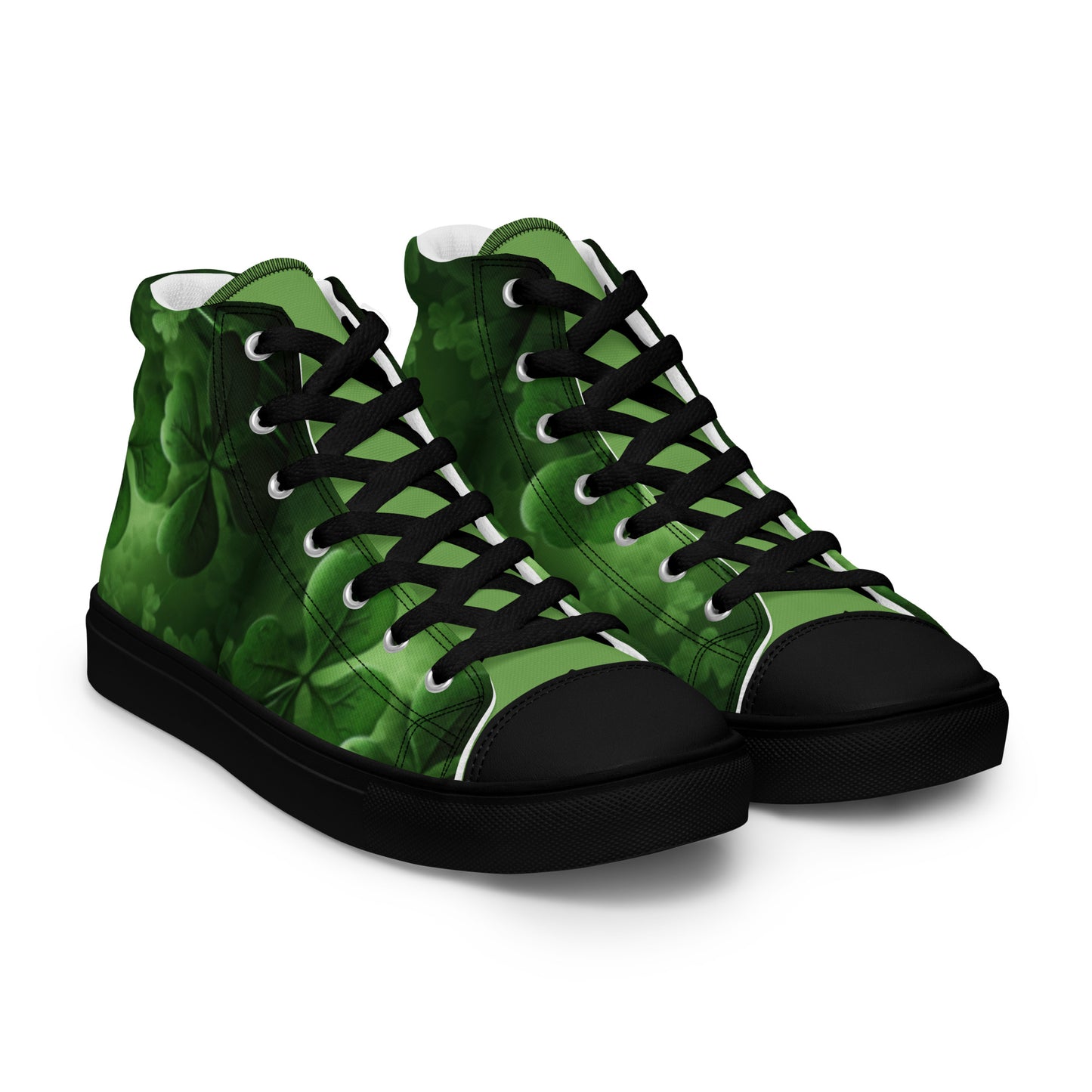 Women’s high top canvas shoes - Shamrock Style