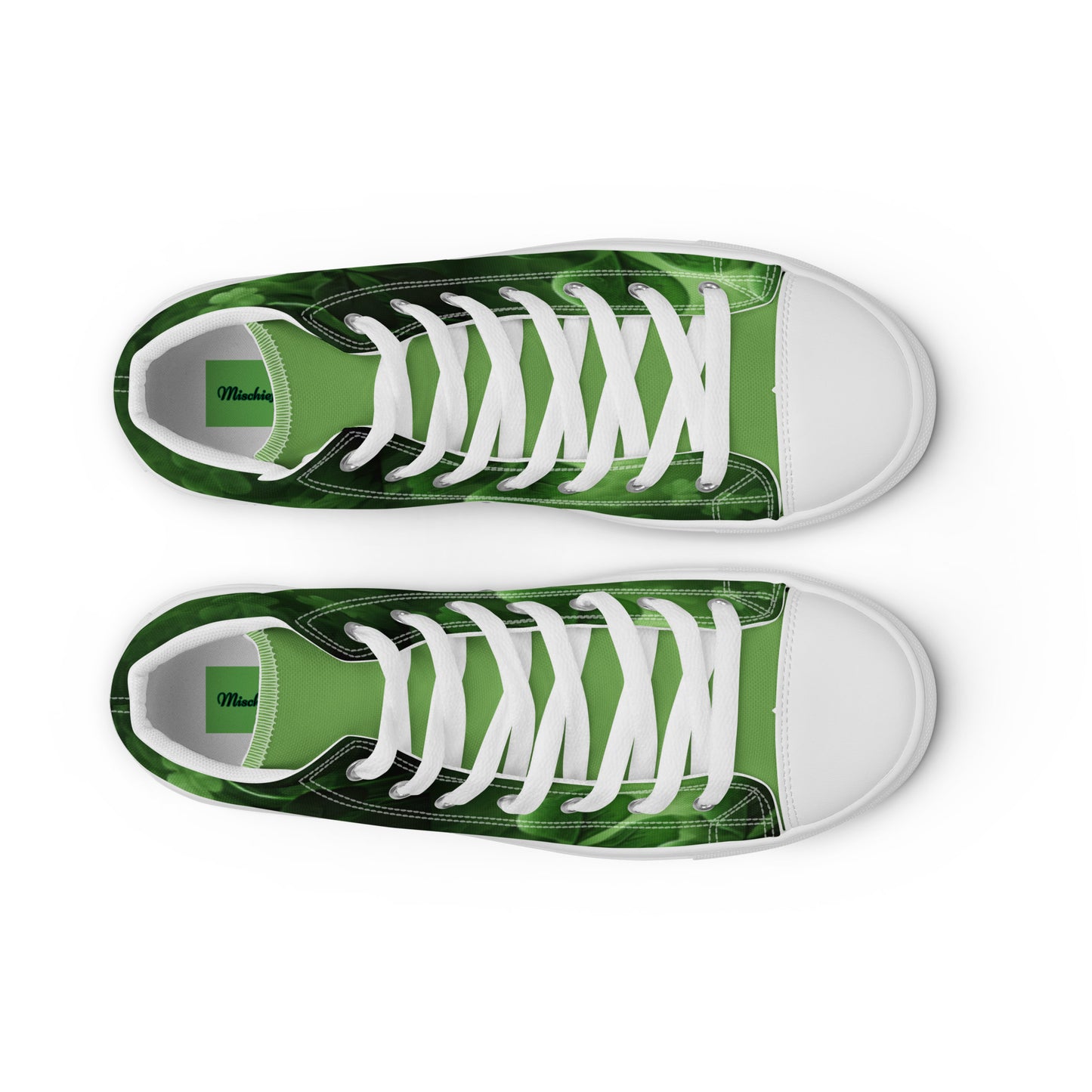 Women’s high top canvas shoes - Shamrock Style