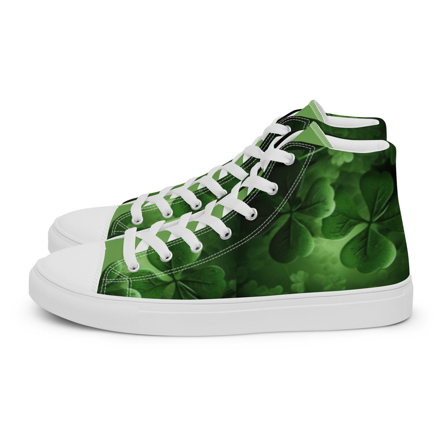 Women’s high top canvas shoes - Shamrock Style