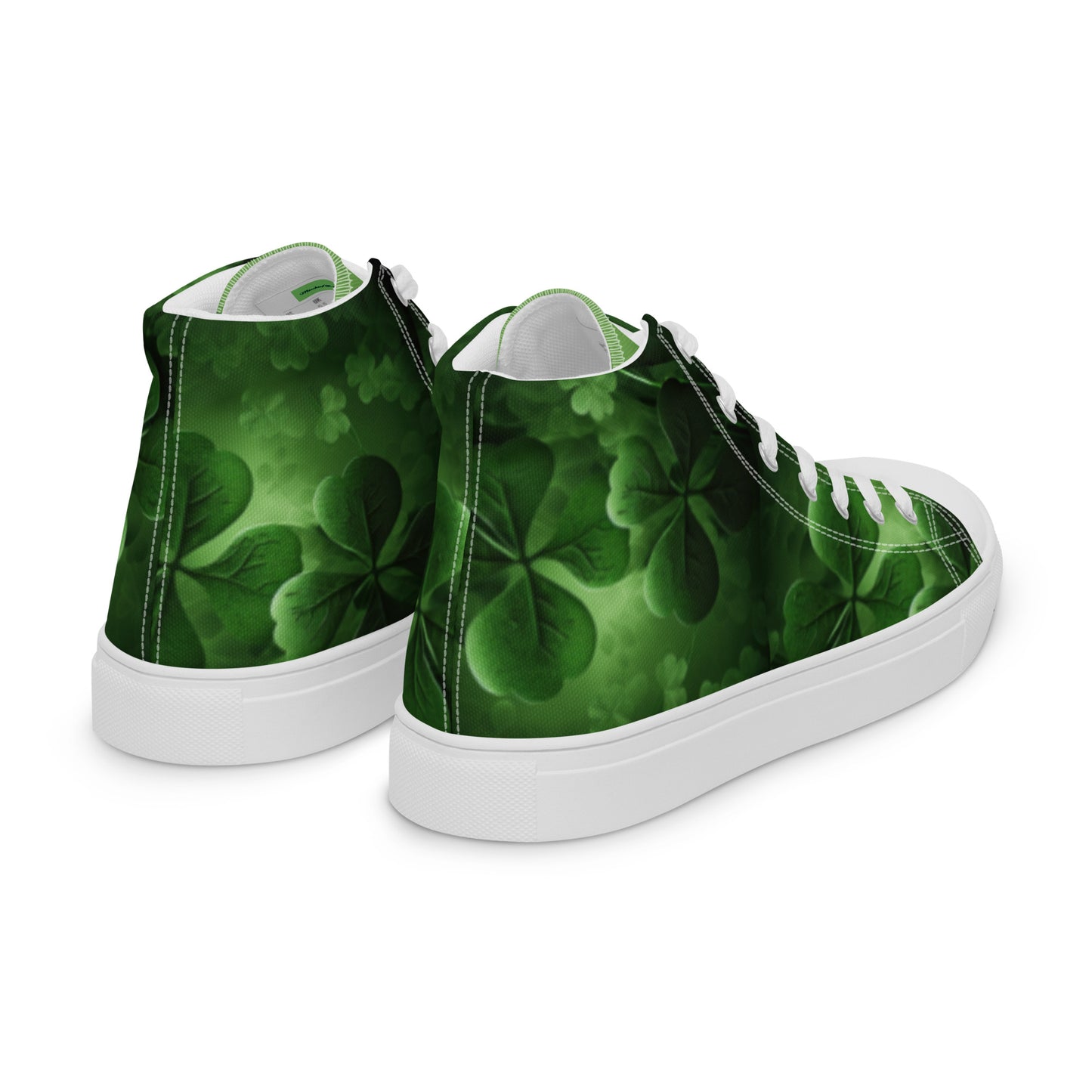 Women’s high top canvas shoes - Shamrock Style